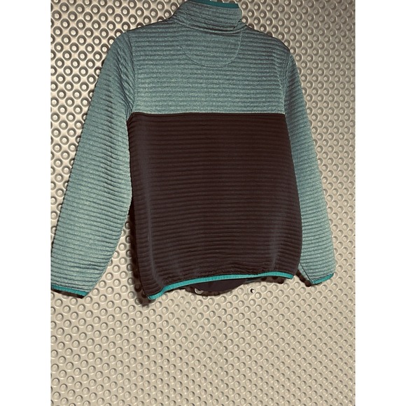 LL Bean Airlight Knit Pullover Light Ocean Heather Womens Medium Petite - Picture 5 of 12